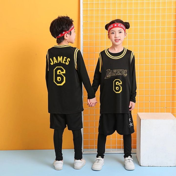2022-los-angeles-lakers-james-no-6-basketball-jersey-set-for-kids