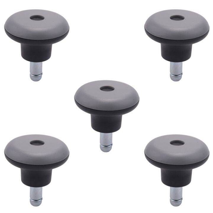 5Pcs Bell Glides Replacement Office Chair Wheels Stopper Office Chair  Swivel Caster Wheels, 2 Inch Stool Bell Glides 