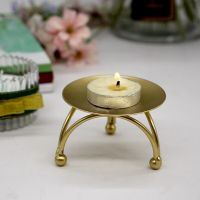 Geometry Circular Iron Crafts Candlestick Desktop Decoration Pendant Stereoscopic Originality Metal Hot Sales Special Offer