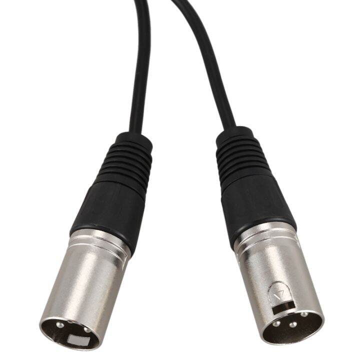 new-3pin-xlr-female-jack-to-dual-2-male-plug-y-splitter-cable-adaptor-1-ft-cord