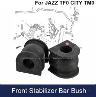 HYS 1คู่ Suspension ด้านหน้า Stabilizer Bar Bush ยางผู้ถือ Bushing สำหรับ HONDA FIT JAZZ TF0 TG0 GE6 GE8สำหรับ CITY TM0 GM2 GM3 2009-2014