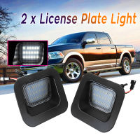 55077291AD OEM 2x 55078095AE จำนวนชั้นไฟกันชนหลังป้ายทะเบียน LED สำหรับ Dodge RAM 1500 2500 3500 2003-2015