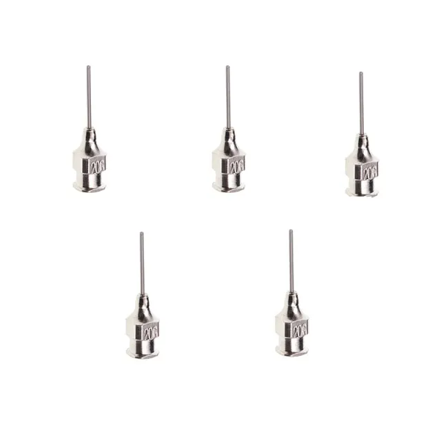 5ML/10ML GlassSyringe Injector Sampler With Metal Needle Dispensing For