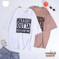 เสื้อยืด Oversize งานสกรีน สไตล์เท่ห์ ผู้ชายผู้หญิงใส่ได้ งานเกรดพรีเมี่ยม งานน่ารักมาก