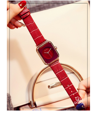 [hcm]đồng hồ nữ guou roxie dây mềm mại đeo rất êm tay - đồng hồ nữ thời trang đồng hồ nữ thể thao đồng hồ nữ hàn quốc đẹpsang trọngđẳng cấp bền giá sốc đồng hồ nữ kính sapphire 3