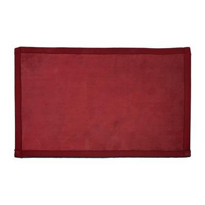 "Buy now"พรม Coral Fleece KASSA HOME รุ่น Carpet-1-RD ขนาด 100 x 160 x 2.5 ซม. สีแดง*แท้100%*