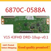 Tcon บอร์ด V15 6870C-0588A DRD-10Up-V0.1 6871L-4263A แผงทีวีสำหรับกระดานลอจิกแบบดั้งเดิมของทีวี0588A 6870C