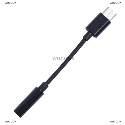wucuuk Type-C ถึง3.5MM earphone CABLE ADAPTER USB 3.1 Type C USB-C ชายถึง3.5 AUX