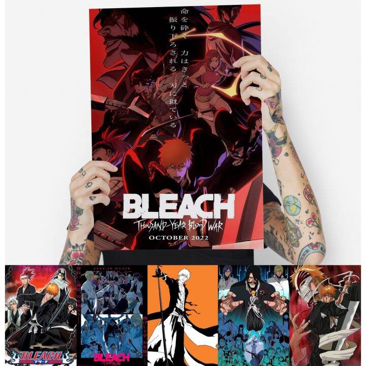 Big Poster Anime Bleach LO005 Tamanho 90x60 cm