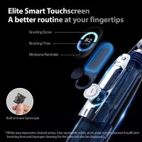 X Pro Elite Smart Sonic ชุดแปรงสีฟันไฟฟ้าแบบชาร์จไฟได้อัตโนมัติ Ultrasonic Teethbrushes IPX7 Ultrasound Whitener