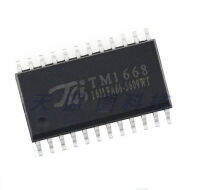 ใหม่เอี่ยม TM1668 แผ่นแปะ SOP24 แผงแสดงเตาแม่เหล็กไฟฟ้า IC แผงรวมบล็อก ชิป