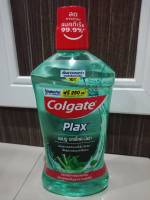 Colgate Plax น้ำยาบ้วนปาก คอลเกต พลักซ์ แบมบู ชาร์โคล-มินท์  Bamboo Charcoal-Mint