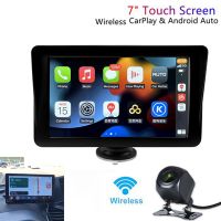 Universal 7 Inch Car Radio Multimedia Video Player Wireless Carplay Tablet Android Touch Screen Bluetooth MP5