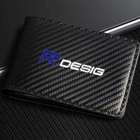 ┇▫ For Volvo XC90 XC40 XC60 V50 V70 V40 S90 Carbon Fiber Credit Bank Card Holder Leather Driver License ID Card Bag Car Accessories