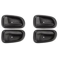 2X Car Inside Interior Door Handle Black Left/Right Side Front Rear for GEO 1993-1997