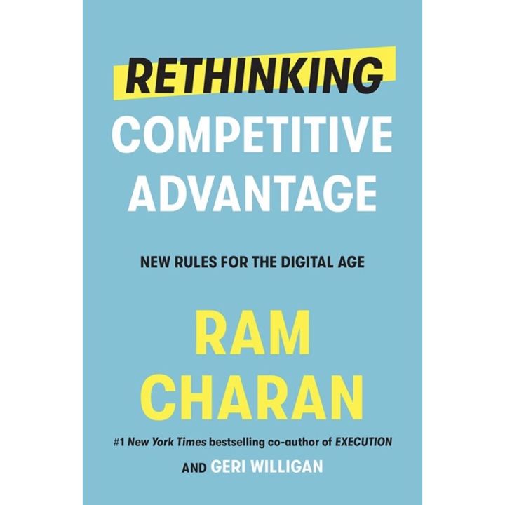 CLICK !! &gt;&gt;&gt; หนังสือภาษาอังกฤษ Rethinking Competitive Advantage: New Rules for the Digital Age by Ram Charan พร้อมส่ง