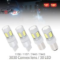 MovFlax Super Bright Canbus 1156 1157 7440 7443รถ LED ไฟเลี้ยว20W Power Brake โคมไฟ DRL ไฟวิ่งกลางวัน