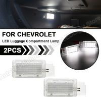 2X For Chevrolet Camaro Corvette Cruze Equinox Impala Malibu Sonic Spark Cadillac ATS CT6 SRX XTS LED Luggage Compartment Lamp