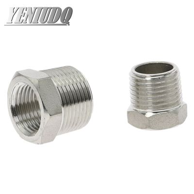 Tonifying Heart Reducer Bushing Male x Female 1/8 1/4 1/2 BSPT Thread Stainless Steel SS304 Pipe Fittings For Water Gas Oil