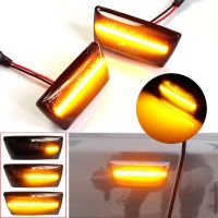 ✒☢ Led Dynamic Turn Signal Light For Cadillac BLS CTS Buick Cascada Regal Saturn Aura Daewoo Lacetti Side Marker Blinker Lamp