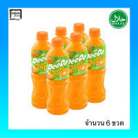 ดีโด้ น้ำส้มสายน้ำผึ้ง ขนาด 450 มล. จำนวน 6 ขวด