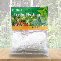 【CW】 Garden Trellis Netting Polyester Climbing Rattan Net Gardening Supplies for Vegetable Orchard