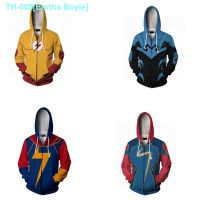 ✉❇ Eartha Boyle Ms superhero surprise flash DC juvenile justice league Blue Beetle in same fleece