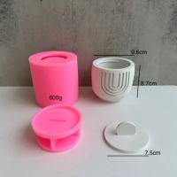 Clay Mold For Retro Candle Cup Clay Mold For DIY Storage Pot Please Note That These Keywords Are Generated Based On The Given Information And May Not Reflect The Actual Popularity Of The Search Terms. Retro Candle Cup Mold Silicone Mold For Candle Cup DIY