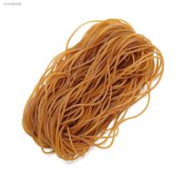 ❀ 50/100Pcs 102x1.4mm Large Rubber Band High-quality Stretchable Sturdy Yellow Rubber Rings Rubber Elastic Bands
