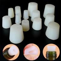 1pcs Silicone Fermenter Cover Plug Stoppers With 8mm Hole For Airlock Valve Brew Wine Rubber Fermenting Lids Fermenting Supplies Bar  Wine Tools