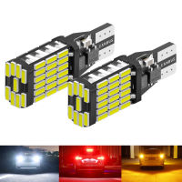 2PCS T15 W16W 921 912 T16 902 LED Bulbs High Power 45pcs 4014SMD Super Bright 1200LM Replace For Car Reversing Light White Red