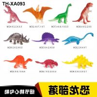 dinosaur toy plastic solid soft glue Jurassic models archaeological children suit hot style