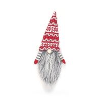 Christmas Gnome ฝาขวดไวน์ Handmade Tomte Swedish Gnomes ขวดไวน์ Topper ตกแต่งโต๊ะรับประทานอาหารปีใหม่