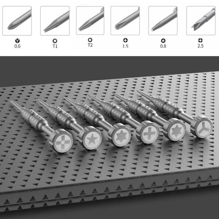 ใหม่precisionไขควงแม่เหล็กชุดการบินอลูมิเนียมextra-hardสำหรับiphone-samsung-xiaomi-huawei-oppo-vivo-disassemblyเครื่องมือชุดที่มีประสิทธิภาพเช่นqianliไขควง