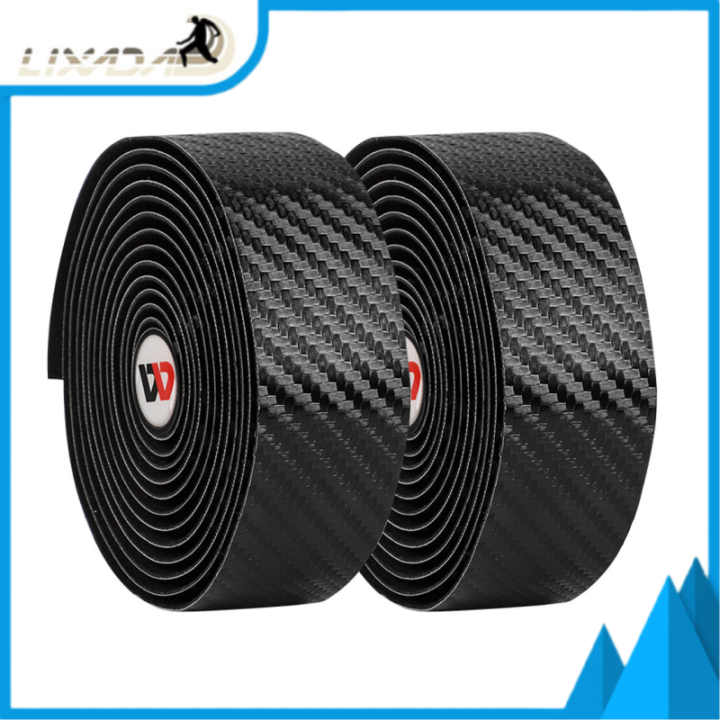 【100 Genuine】Lixada Carbon Fiber Handlear Tape Pattern EVA PU Tape
