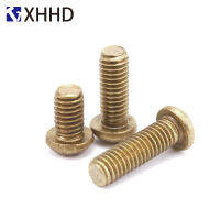 M6 Phillips Cross Recessed Brass Copper Pan Round Head Machine Screw Metric Threaded Bolt Fastener Hardware