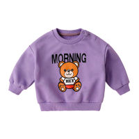 2021 Spring Autumn New Unicorn Sweater Childrens Cartoon Top Kids Clothes Girls Baby Hoodie Boys Sweatshirts Korean Clothing