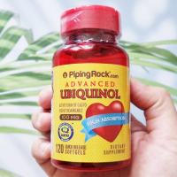 80% OFF ราคา Sale!!! EXP:07/23 ยูบิควินอล Advanced Kaneka Ubiquinol™ 100 mg 120 Quick Release Softgels (PipingRock®) Piping Rock