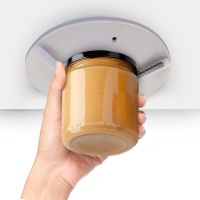 Multi-function Under Cabinet Jar Opener Manual Cap Opener Space Saver Lid Bottle Openers for Weak Hands Kitchen Gadgets for Home
