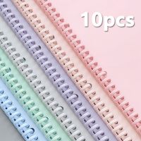 10Pcs 30 Holes 12mm Circles Ring Loose-leaf Paper Book Scrapbook Album Binder Spiral A4 Notebook Binding Clips Note Books Pads