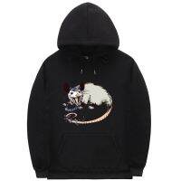 Daisy Chain Opossum Possum Yaaaas Graphic Print Hoodie Men Casual Loose Hooded Tracksuit Spring Autumn Men Women Fashion Hoodies 4XL 5XL 6XL