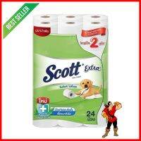 กระดาษชำระ SCOTT EXTRA DOUBLE ROLL แพ็ค24TOILET TISSUE SCOTT EXTRA DOUBLE ROLL PACK 24 **บริการเก็บเงินปลายทาง**