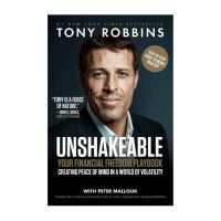 ใหม่หนังสือ Tony Robbins - Unshakeable สมุด Playbook Freedom ของคุณภาพสูง