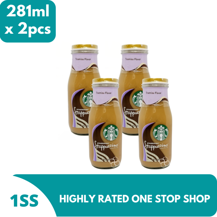 Starbucks Tiramisu Frappuccino Chilled Coffee Drink 281ml X 4pcs Lazada Ph 1235