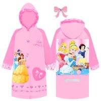 Disney Children Raincoat Frozen Girl  Princess Raincoat Kids Rain Coat Birthday Gift Womens Rain Coats Waterproof with Hood