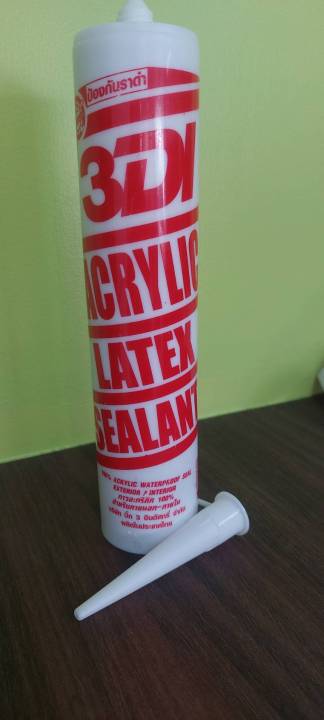 3di-acrylic-sealants-กาวอะคลิลิคสำหรับยาแนว-สีขาว