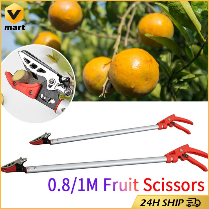 0.8/1M Long Handle Fruit Picker High Branch Pruning Tool Vegetables