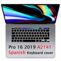 【Xiaohongs keyboard film 】 ผิวนุ่มสำหรับ Macbook Pro 16 2019 A2141สเปนสหภาพยุโรปสหรัฐอเมริกาแป้นพิมพ์ปกผิวซิลิคอน Pro 16สเปน A2141แป้นพิมพ์ฟิล์มป้องกัน