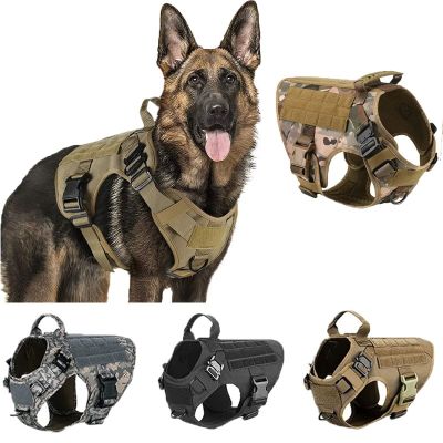 เสื้อกั๊กที่ล็อคตัวสุนัข J09สุนัขขนาดกลางตัวเล็กชุดทหารบุสำหรับฝึกสุนัขสัตว์เลี้ยงขนาดใหญ่สำหรับฝึก
