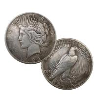 Silver Dollar Eagle Collection 38mm Peace Dove Copy Coin United States 1921 / 1922 / 1927 Statue Of Liberty And Peace Coin friendly